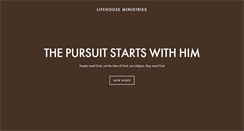 Desktop Screenshot of lifehouseministry.com